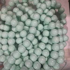 10mm BEAD 227 (Light Mint Green)