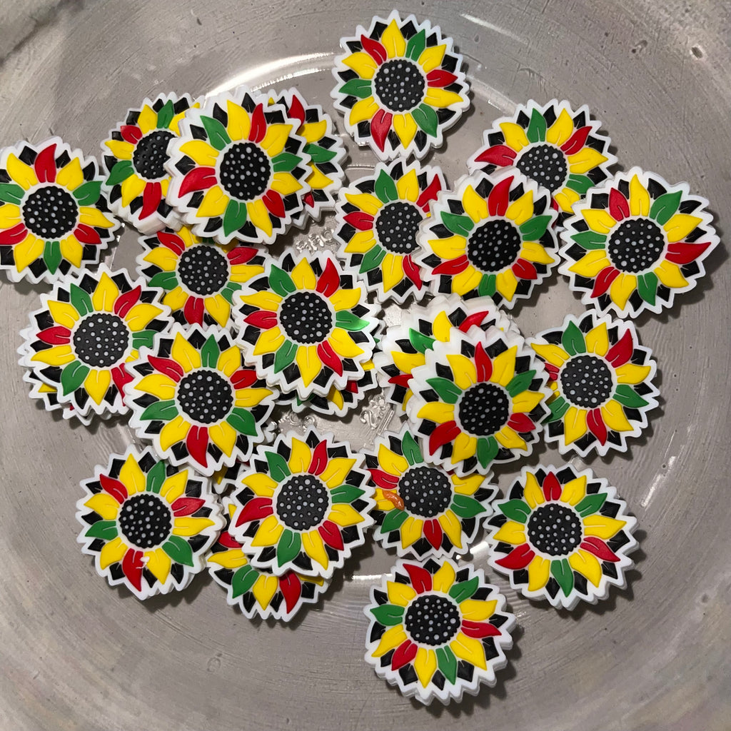 SILICONE  AFRICAN PRIDE FLOWER